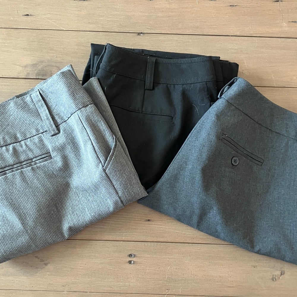 6P Dress Pants Trio